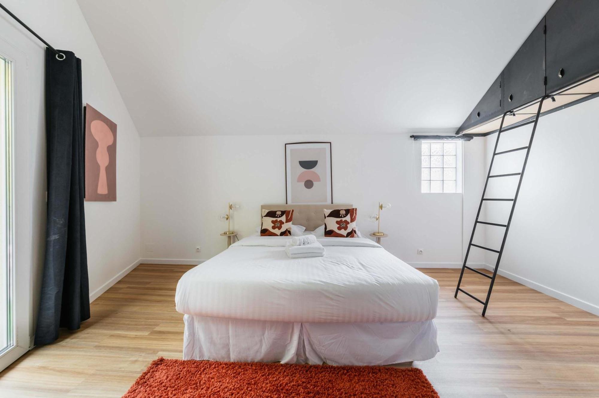 Villa Romainville Paris Pour 8 Personnes - Flat-Guest Exterior photo